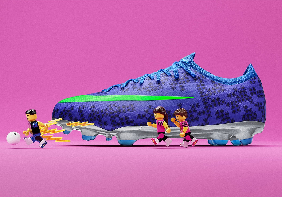 Nike Football x LEGO 童鞋足球系列 6/4 全球登場，Mercurial、Streetgato 與 Air Max 95 同步上陣