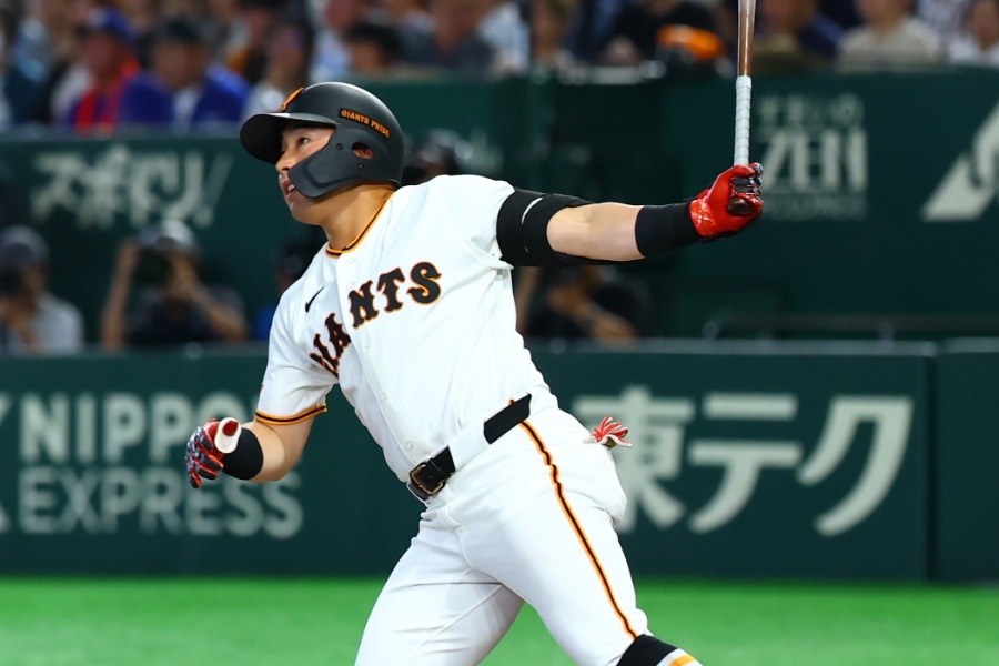 NPB／淺野翔吾回一軍首打席就開轟 巨人東京巨蛋先馳得點