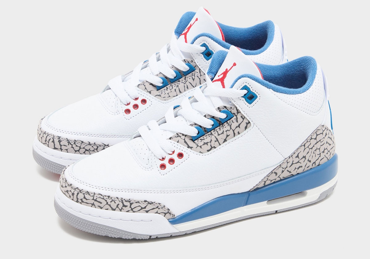 Air Jordan 3「True Blue」7/18 回歸發售 細節照曝光象紋更貼近 1988