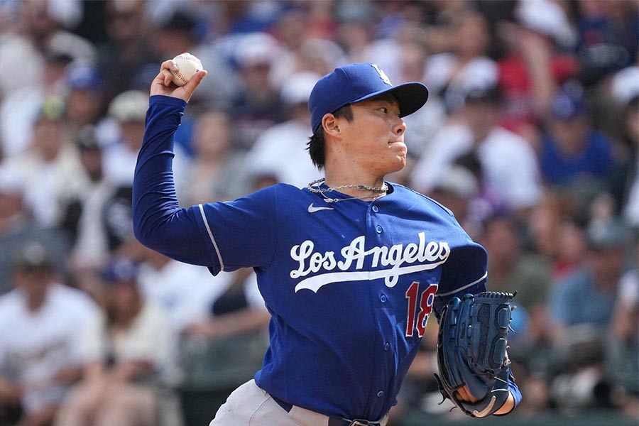 山本由伸客場差點投出無安打 退場時全場起立鼓掌