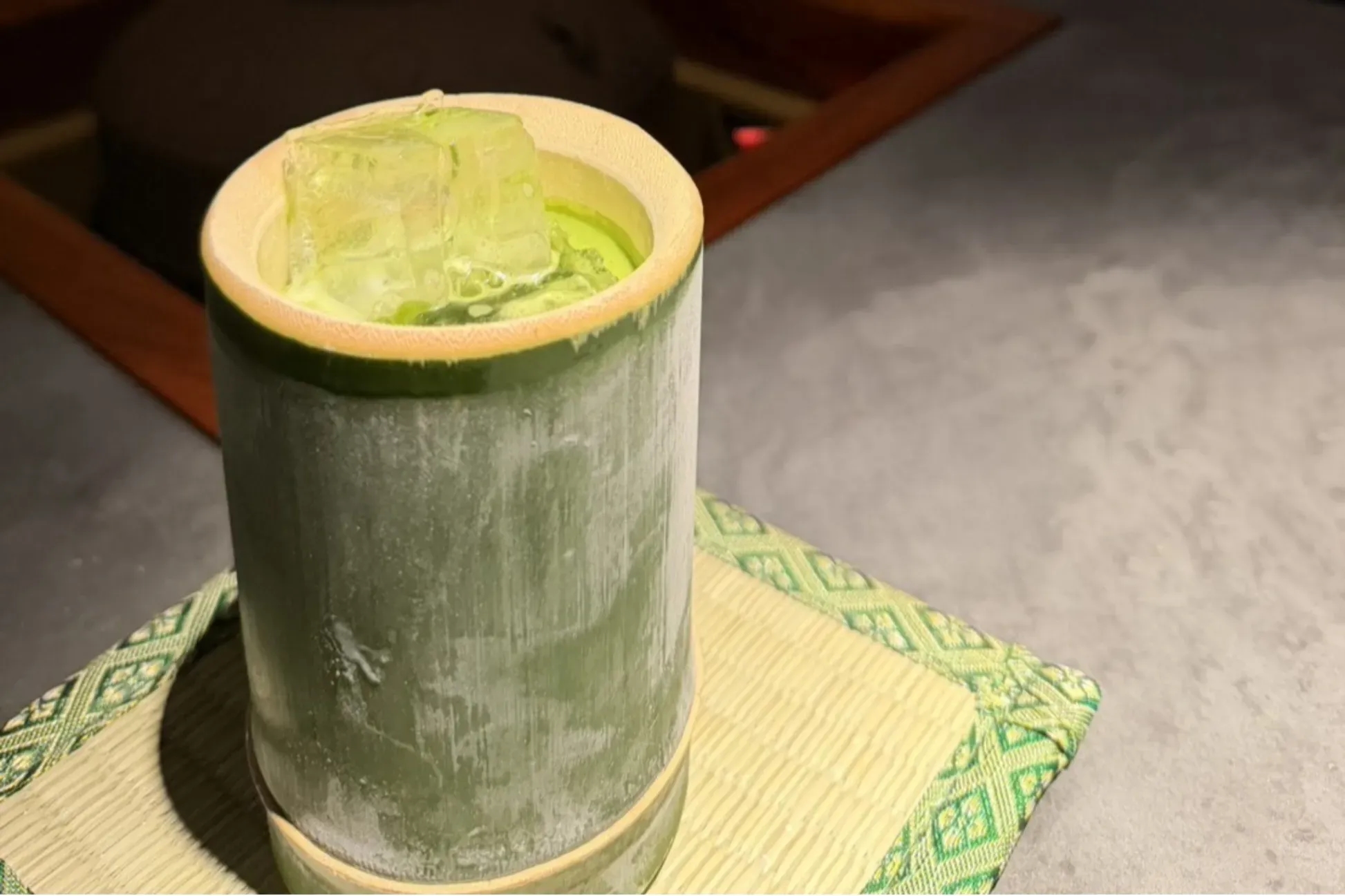 用竹杯喝抹茶的抹茶站「Matcha stand IPPUKU」在築地開幕