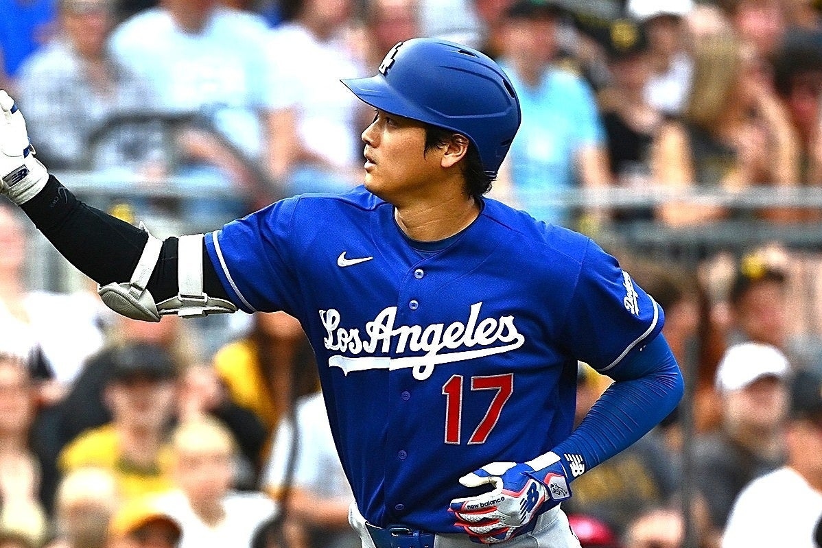 大谷翔平右手單手轟先馳得點 轉播台笑喊「銅像可能現役就蓋」