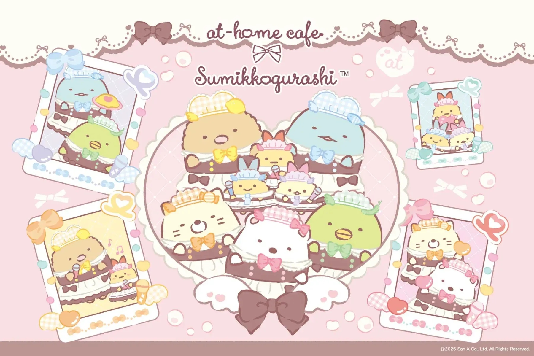「角落小夥伴×@home cafe」聯名主題咖啡店