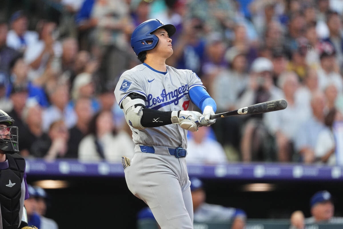 大谷翔平連3年30轟 道奇前3季累積139轟