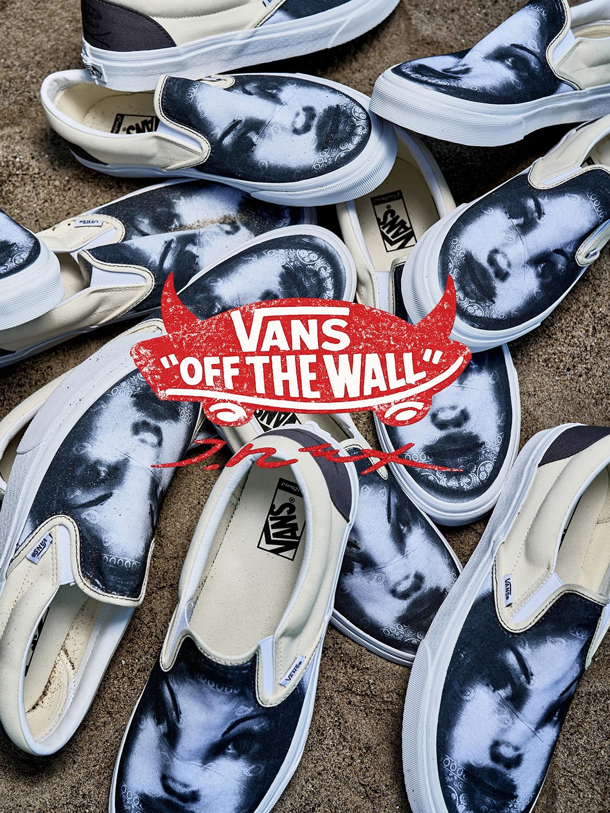 洛杉磯視覺藝術家 T-REX 首度聯名 OTW by Vans Slip-On 6/12 登場