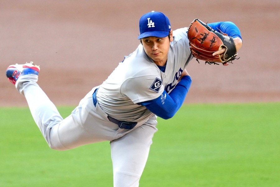 大谷翔平首棒砲加5局無失分 道奇4比0完封教士